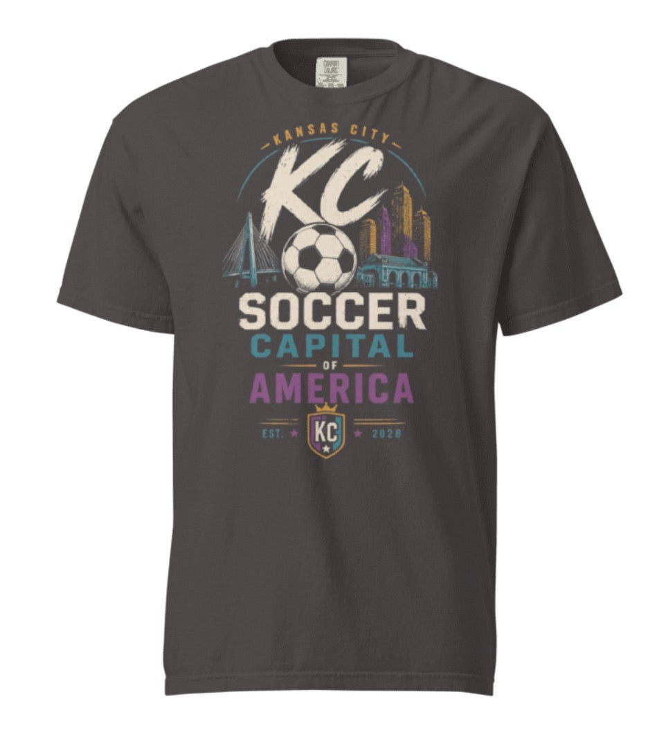Soccer Capital of America Design Tee Shirt