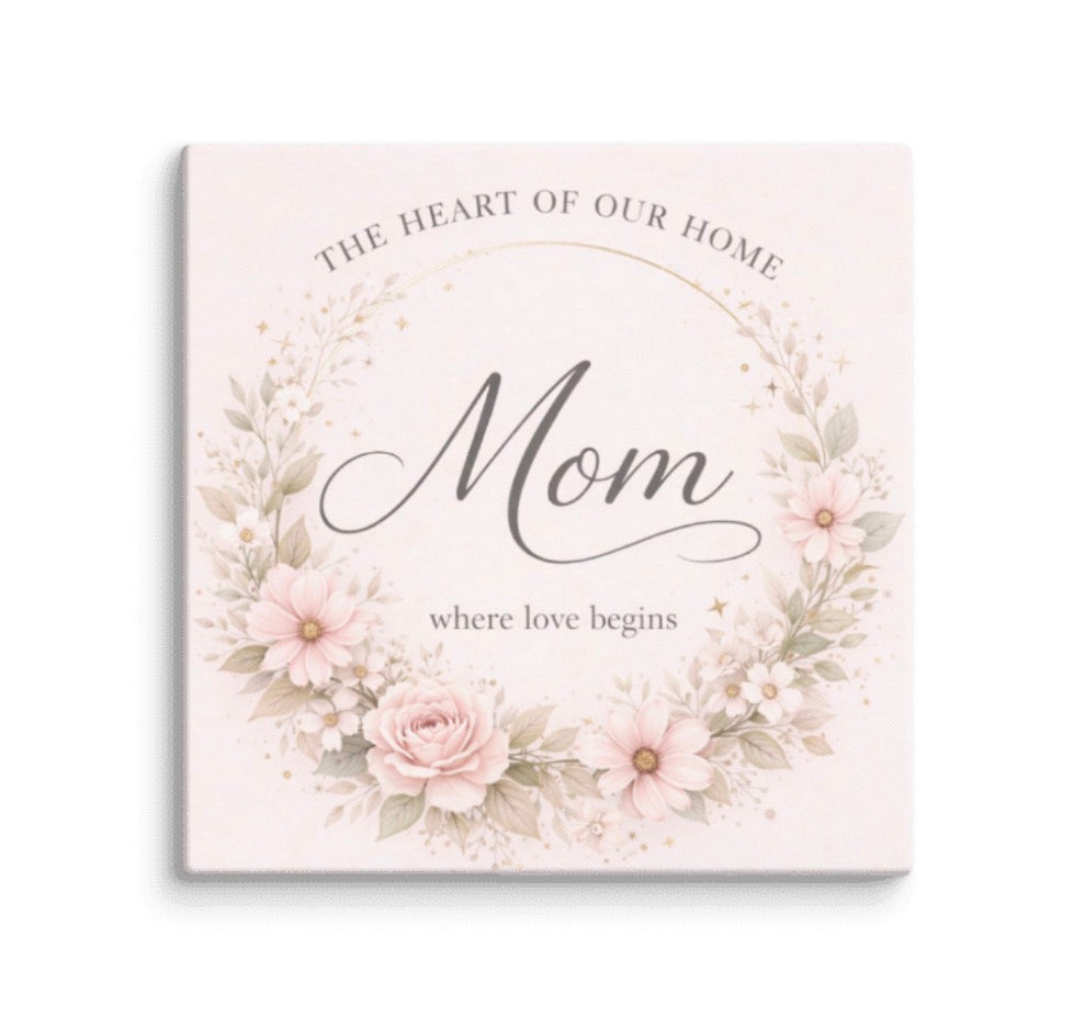 The Heart of Our Home Canvas