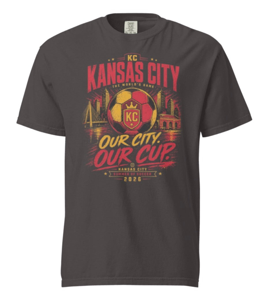 Our City Our Cup Design Tee Shirt