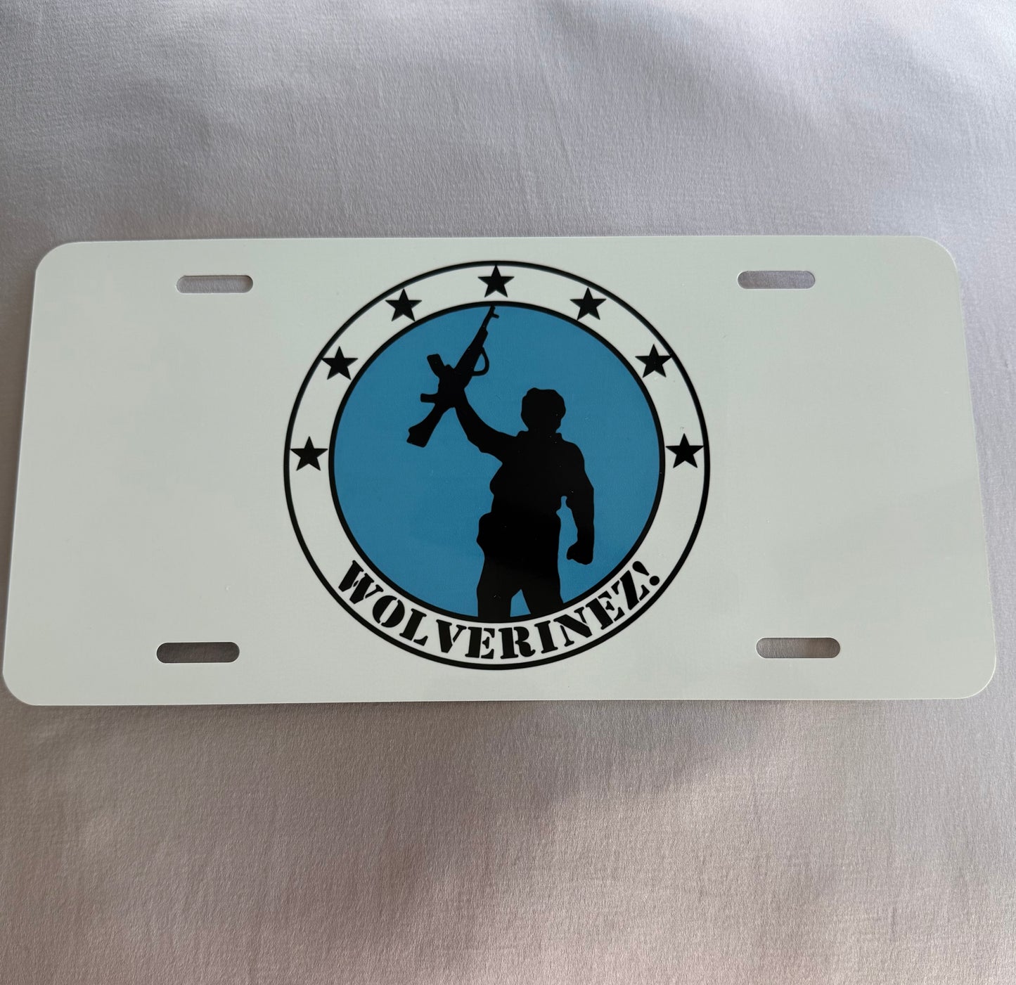 Wolverinez License Plate