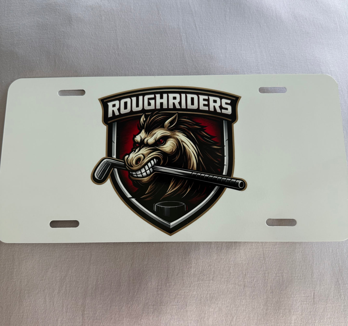 Roughriders License Plate
