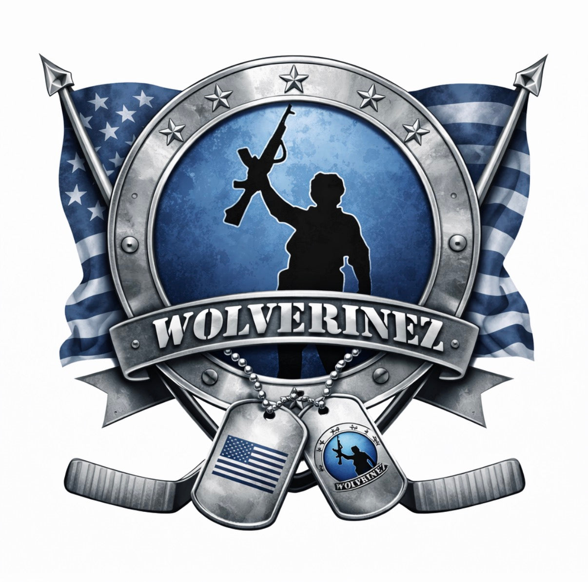 Wolverinez Crest Tee Shirt