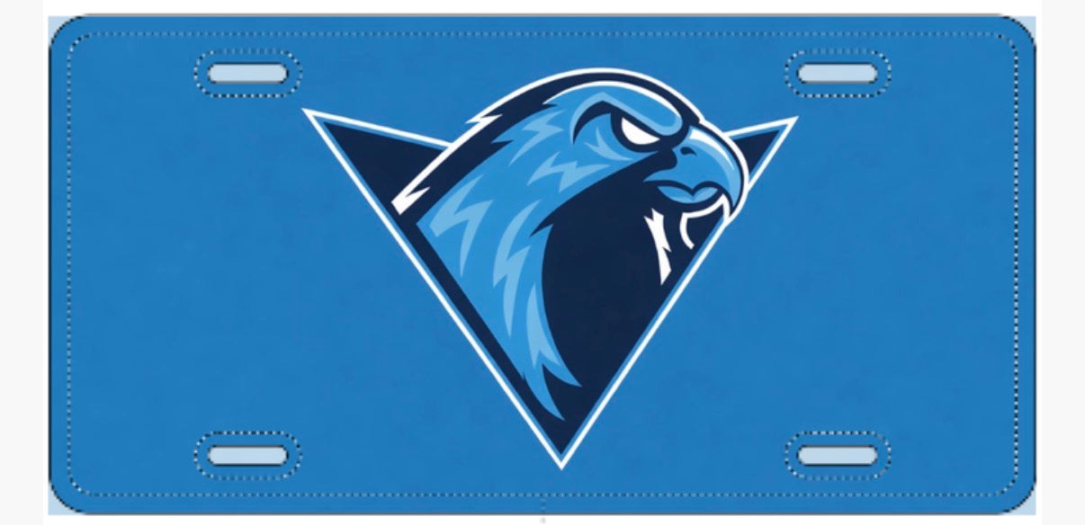 Icehawks License Plate