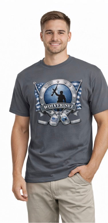 Wolverinez Crest Tee Shirt