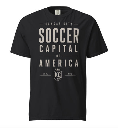 Soccer Capital of America Monochrome Tee Shirt