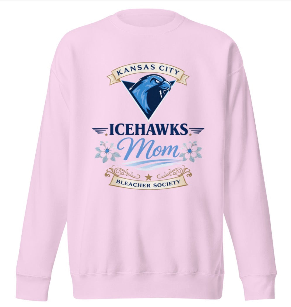 Bleacher Society Icehawks Mom Sweatshirt