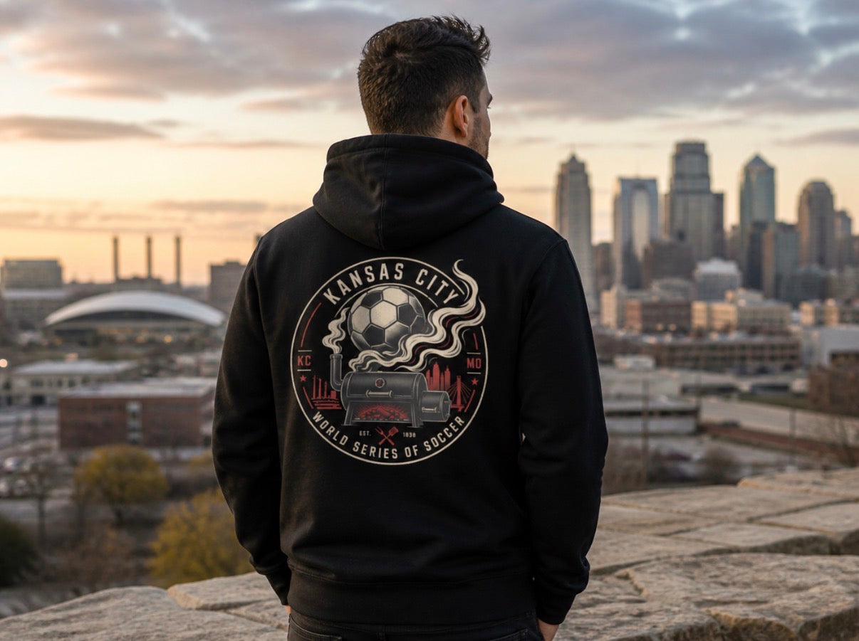 World Series of Soccer Back Graphic Hoodie