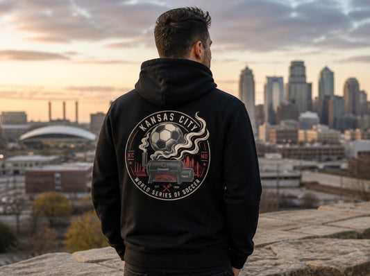World Series of Soccer Back Graphic Hoodie