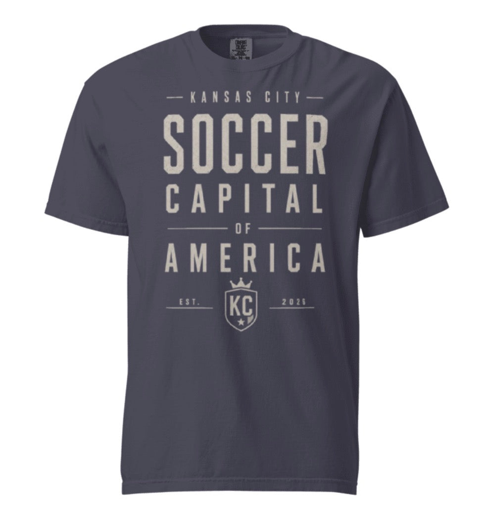 Soccer Capital of America Monochrome Tee Shirt