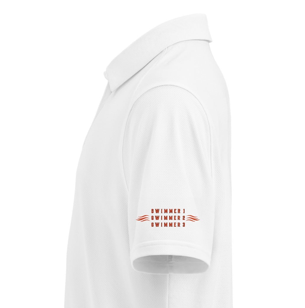 Mustangs Swim Customizable Logo Polo