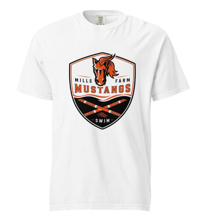Mustangs Swim Rope Crest Tee Shirt