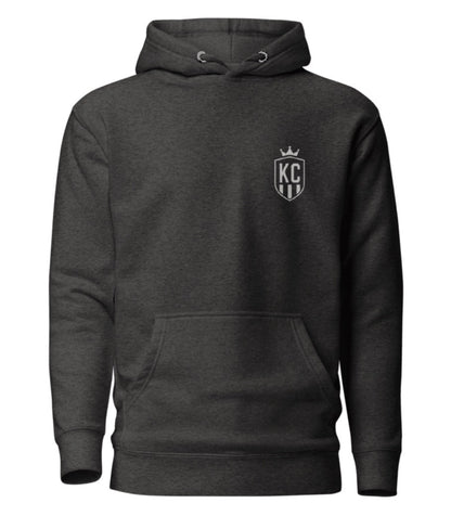 Soccer Capital Monochrome Back Graphic Hoodie
