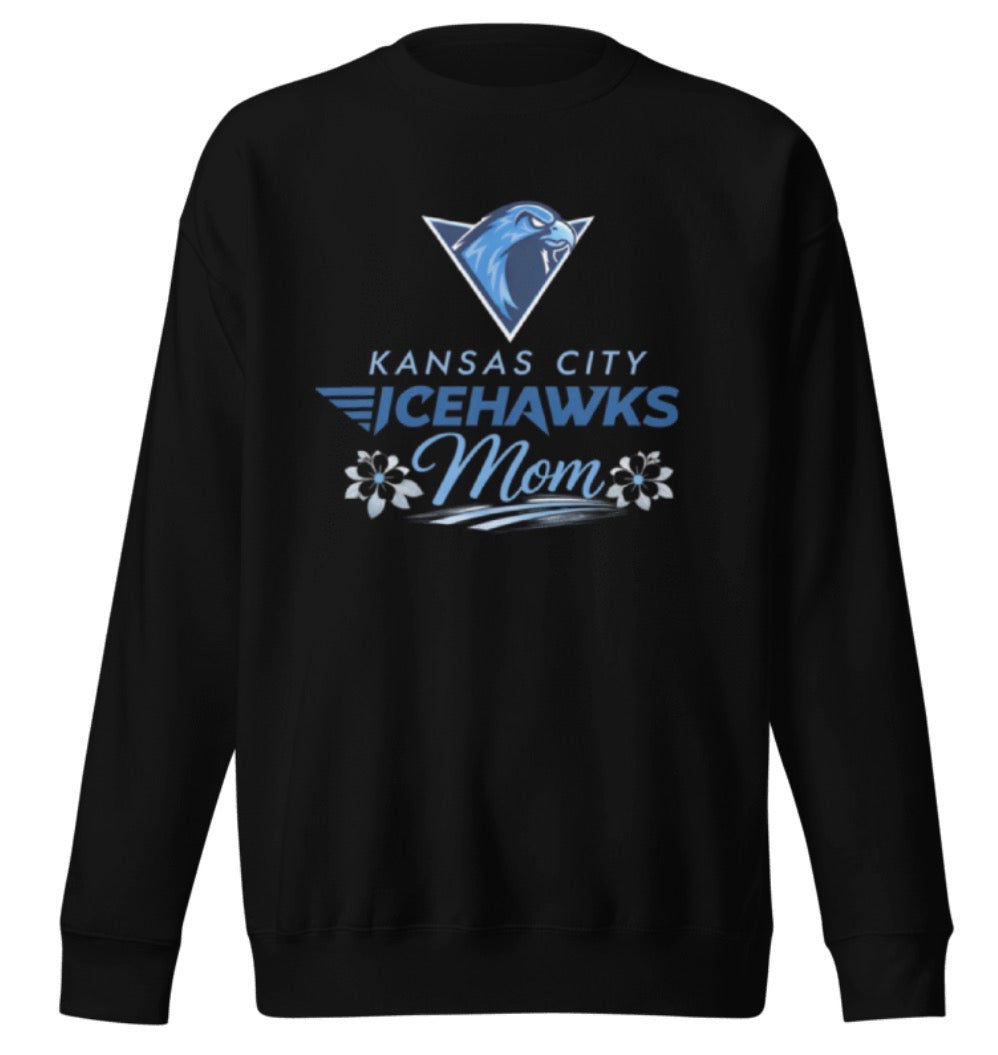 Icehawks Mom Sweatshirt