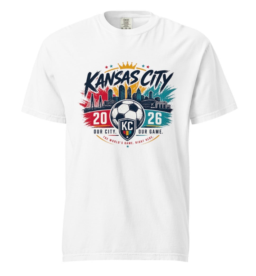 KC Soccer Skyline Tee Shirt