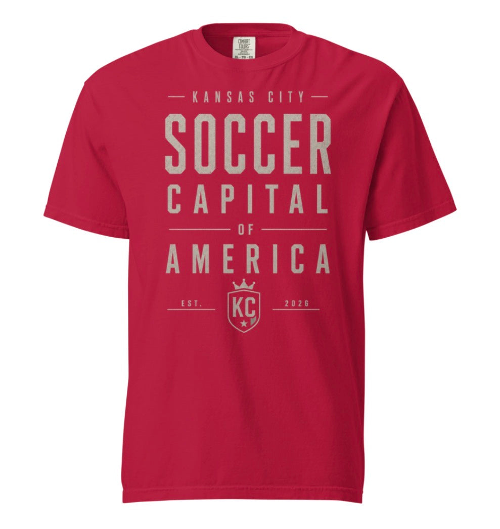 Soccer Capital of America Monochrome Tee Shirt