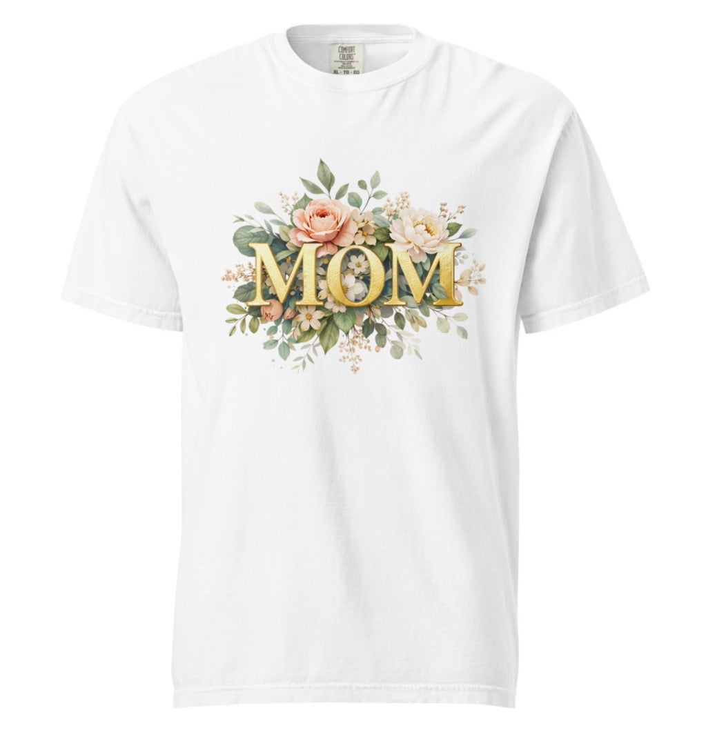 Mom Floral Tee Shirt