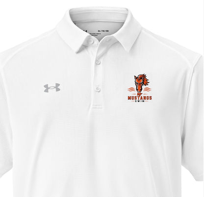 Mustangs Swim Customizable Logo Polo