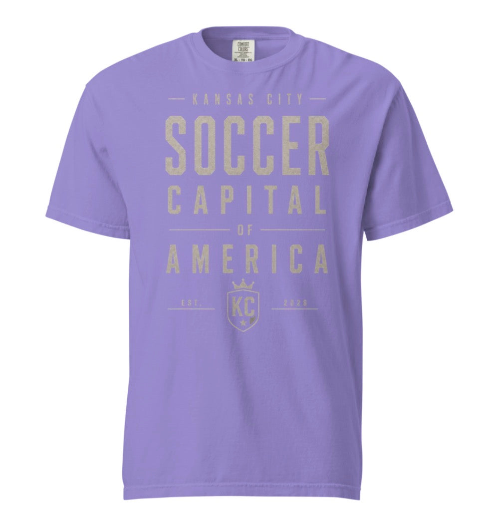 Soccer Capital of America Monochrome Tee Shirt