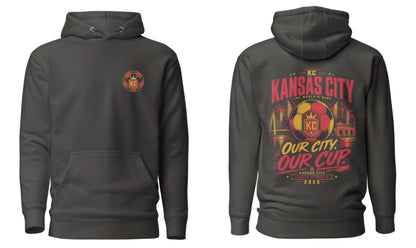 Our City Our Cup Design Back Graphic Hoodie
