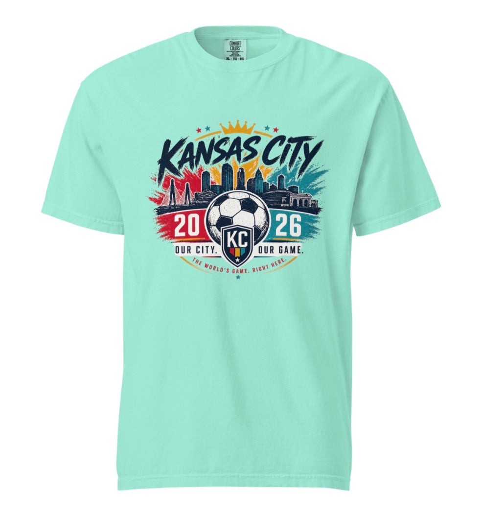 KC Soccer Skyline Tee Shirt