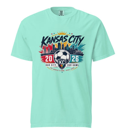 KC Soccer Skyline Tee Shirt