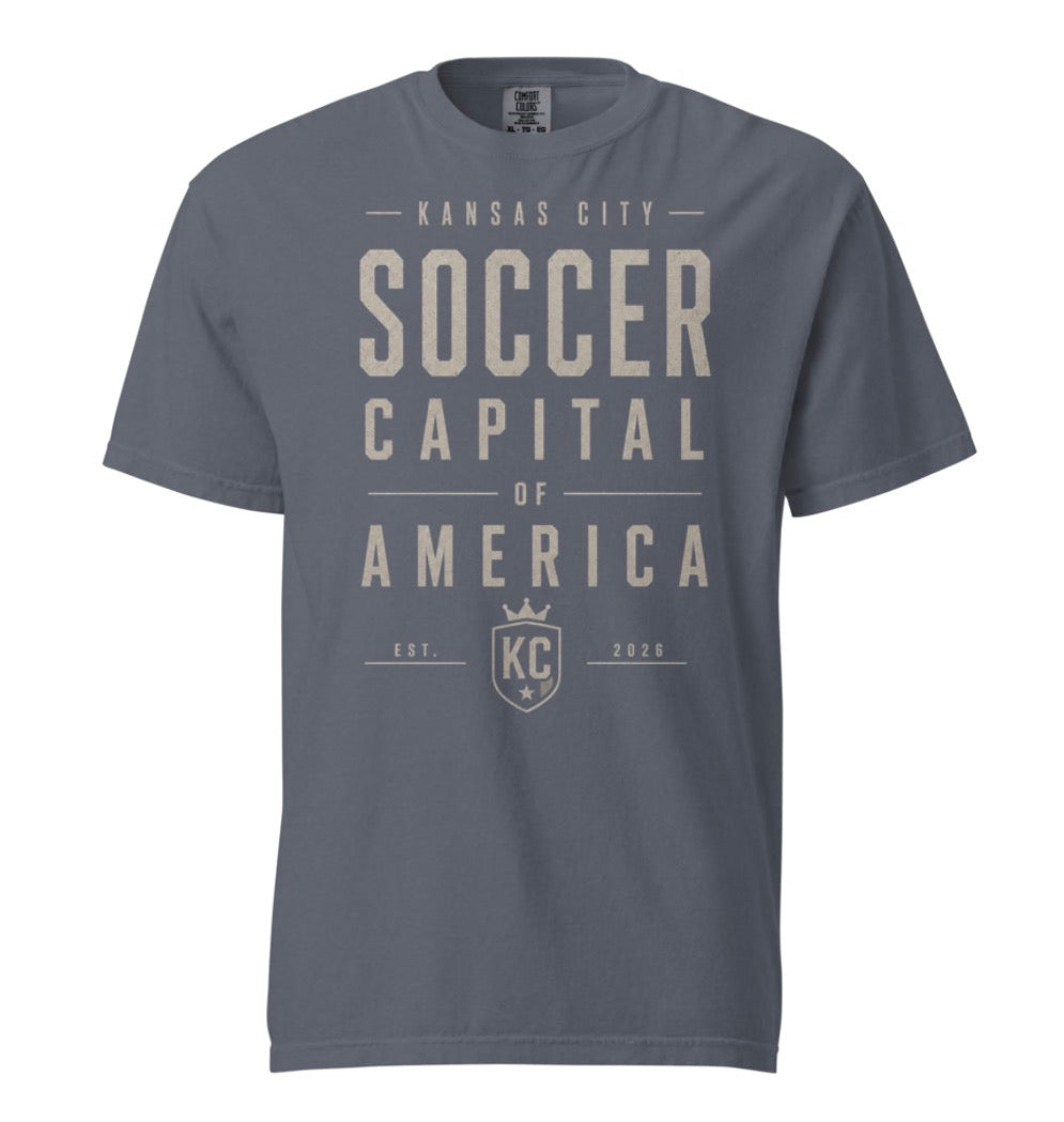Soccer Capital of America Monochrome Tee Shirt