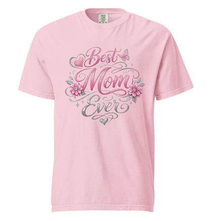 Best Mom Ever Floral Tee Shirt