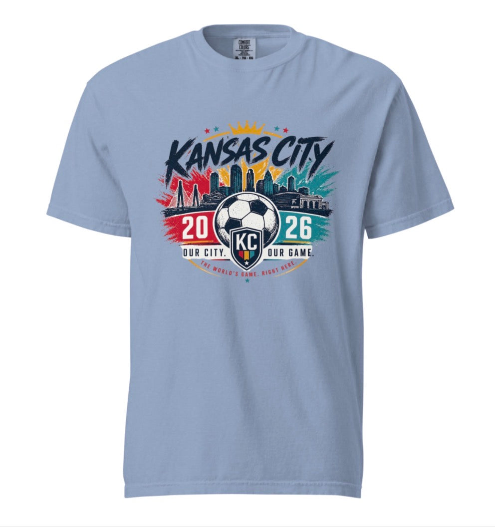 KC Soccer Skyline Tee Shirt