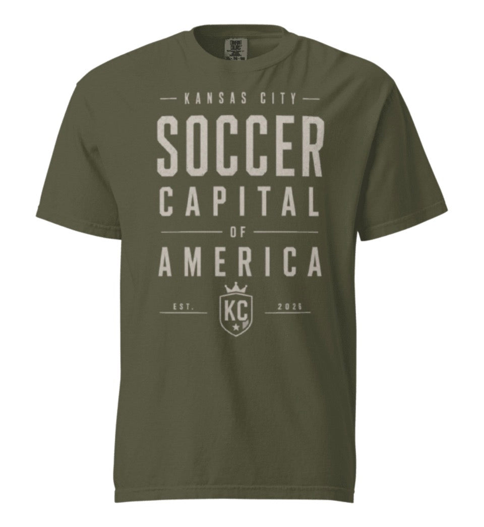 Soccer Capital of America Monochrome Tee Shirt