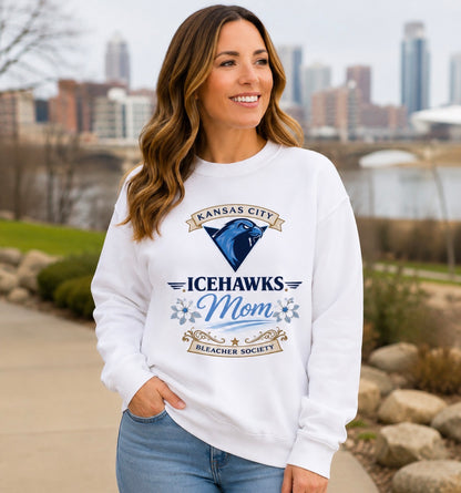 Bleacher Society Icehawks Mom Sweatshirt