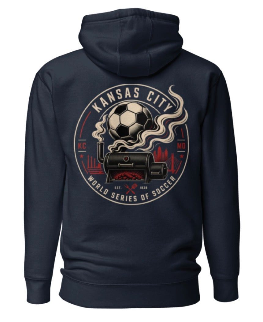 World Series of Soccer Back Graphic Hoodie