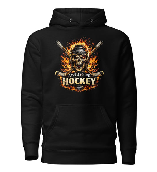 Live & Die Hockey Hoodie
