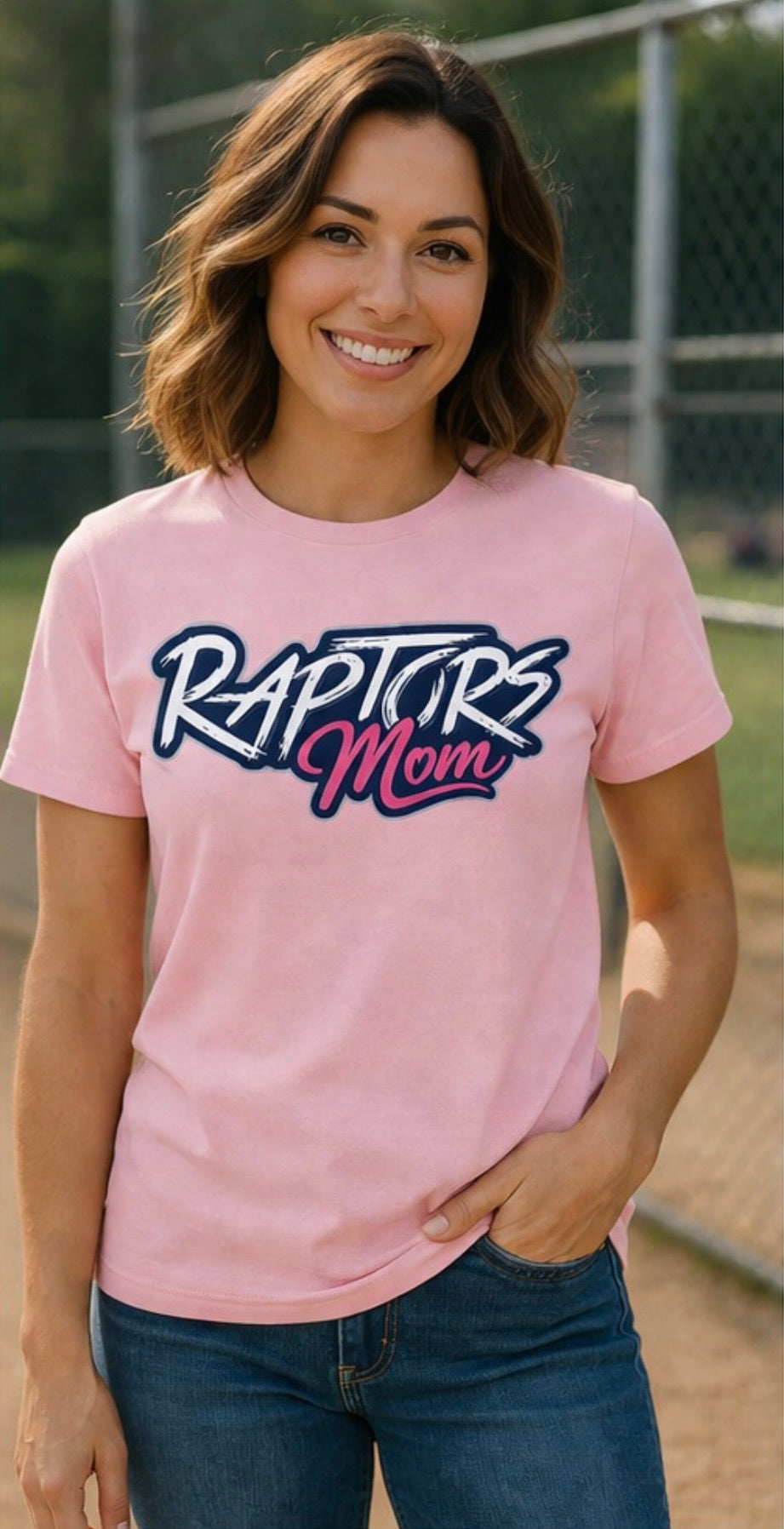 Raptors Mom Tee Shirt