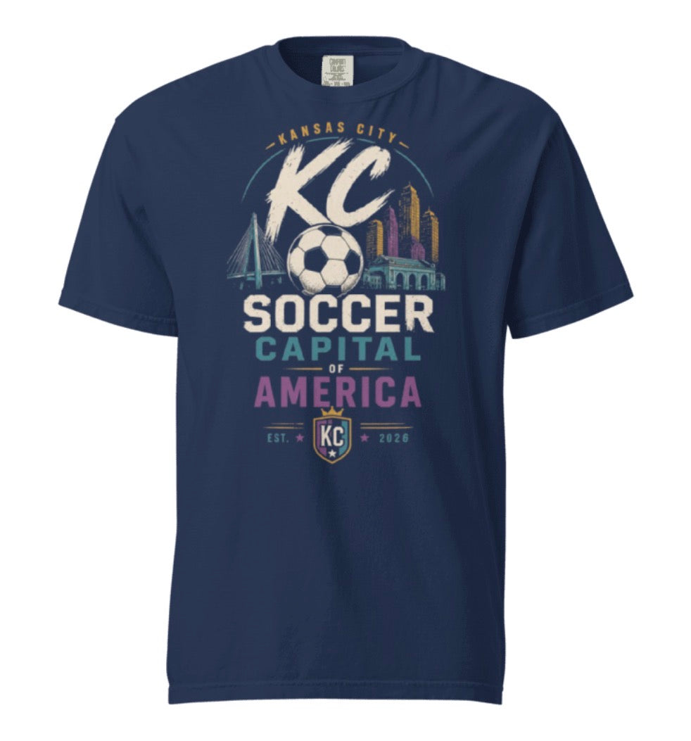 Soccer Capital of America Design Tee Shirt