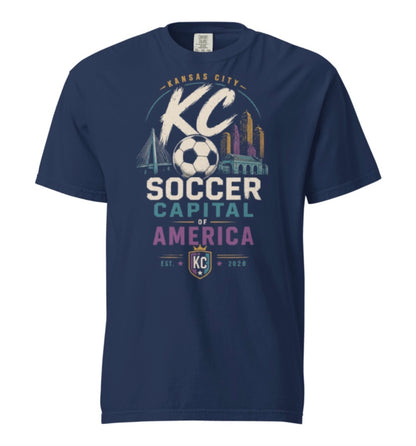 Soccer Capital of America Design Tee Shirt