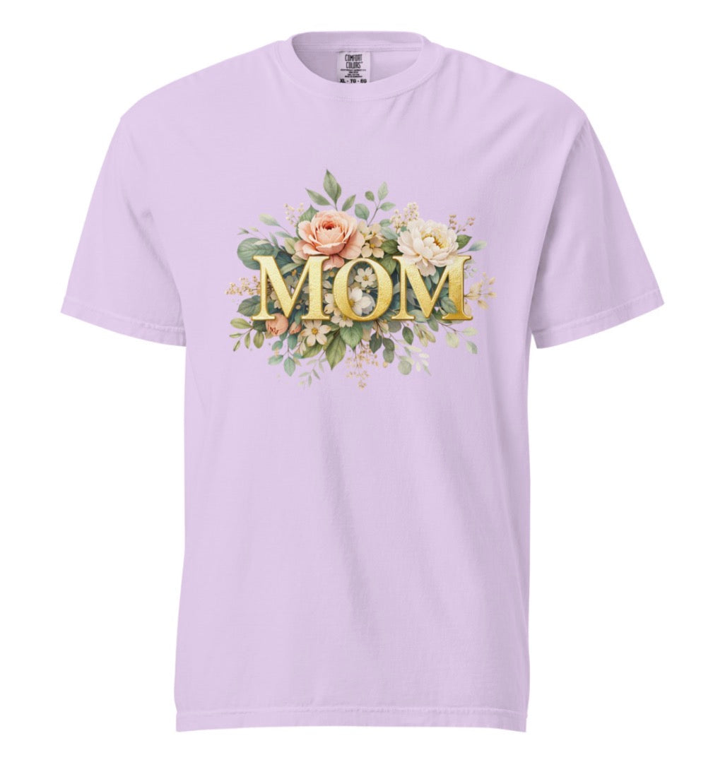 Mom Floral Tee Shirt