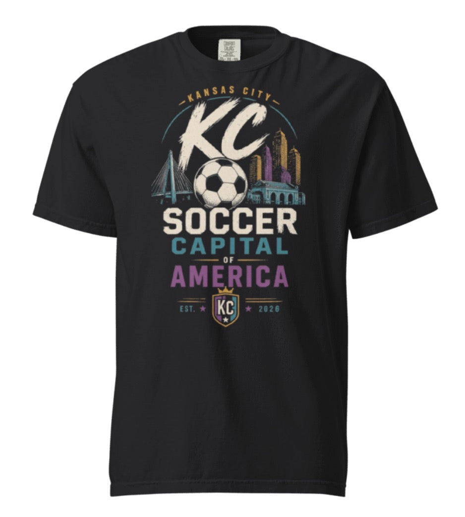 Soccer Capital of America Design Tee Shirt