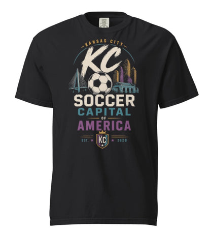 Soccer Capital of America Design Tee Shirt