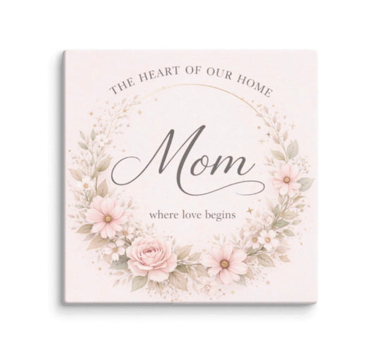 The Heart of Our Home Canvas