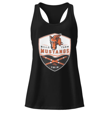 Mustangs Swim Rope Crest Tank Top