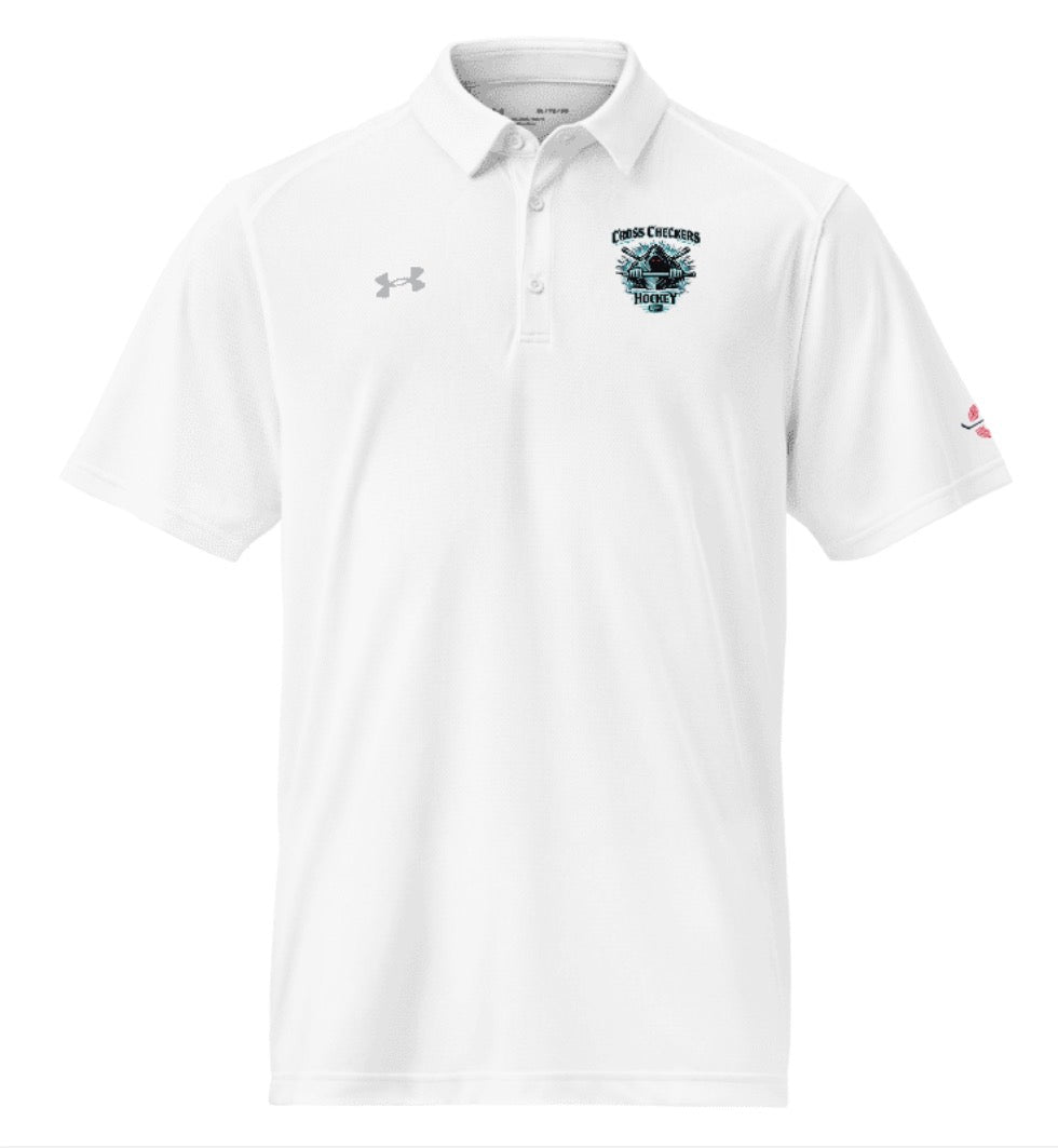 Cross Checkers Three Logo Variant Polo