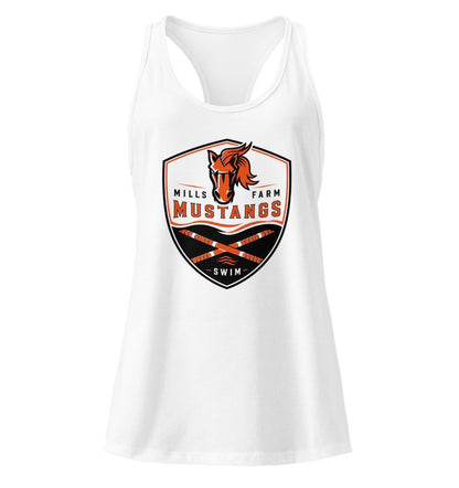 Mustangs Swim Rope Crest Tank Top