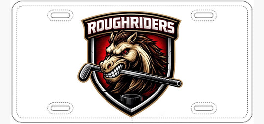 Roughriders License Plate