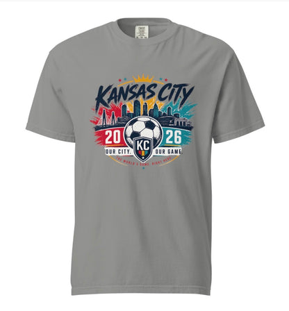 KC Soccer Skyline Tee Shirt
