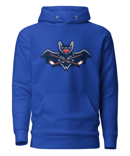 Icebats Hockey Logo Hoodie