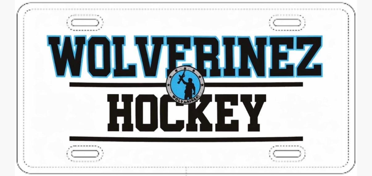 Wolverinez License Plate