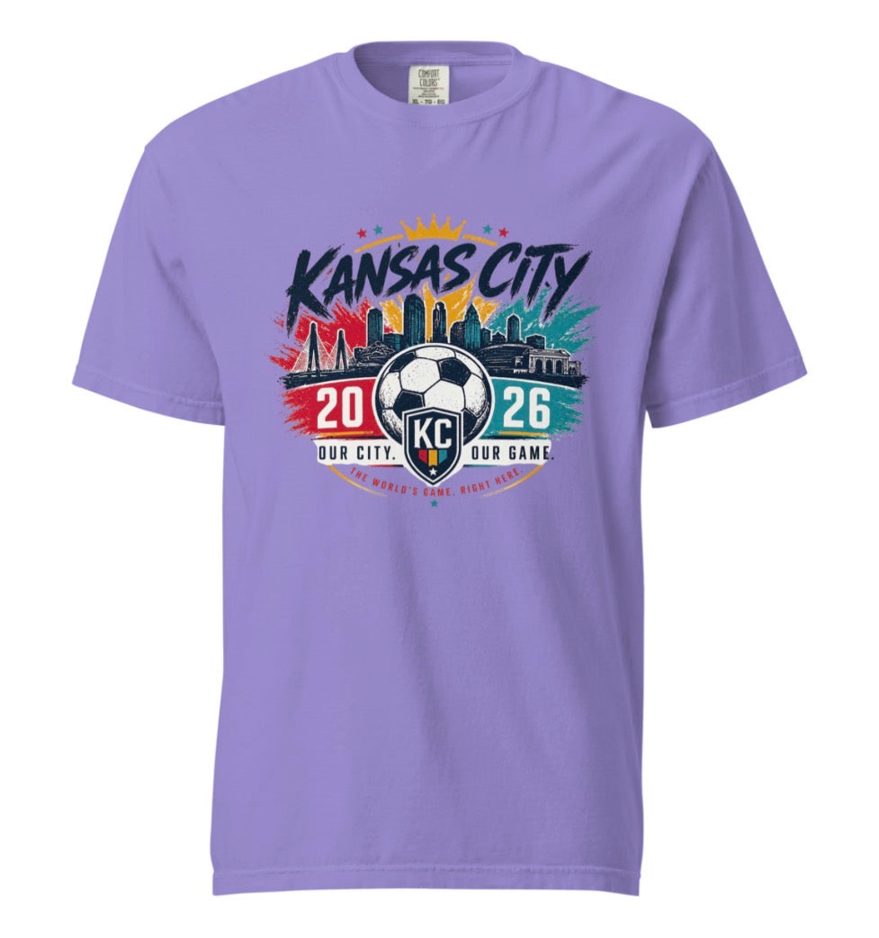 KC Soccer Skyline Tee Shirt