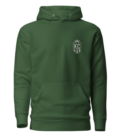 Soccer Capital Monochrome Back Graphic Hoodie