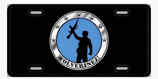 Wolverinez License Plate