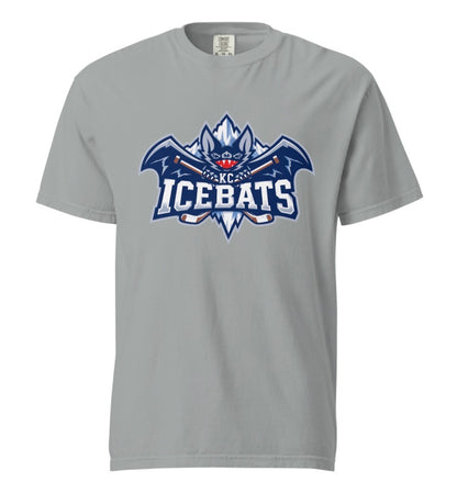 Icebats KC Hockey Design Logo Tee Shirt